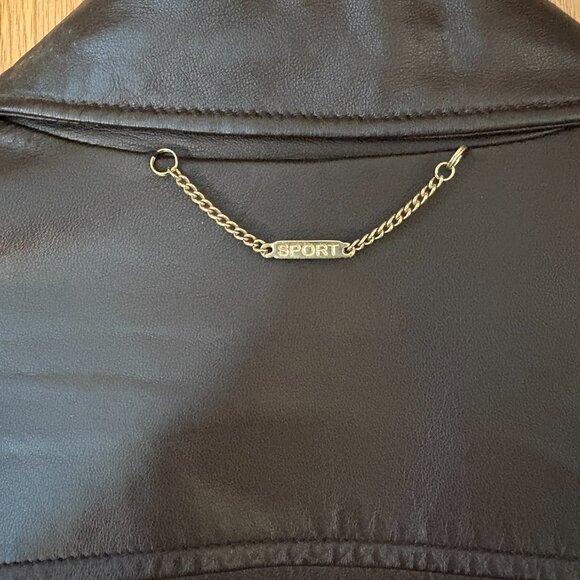 Vintage St John Sport Leather Jacket - Picture 5 of 5